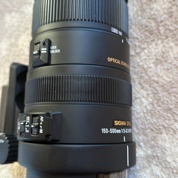 Sigma DG 150-500 mm optical stabilizer - Picture 6 of 6